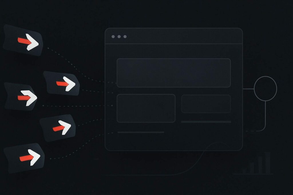 AI referral traffic quality: five visits, no lead